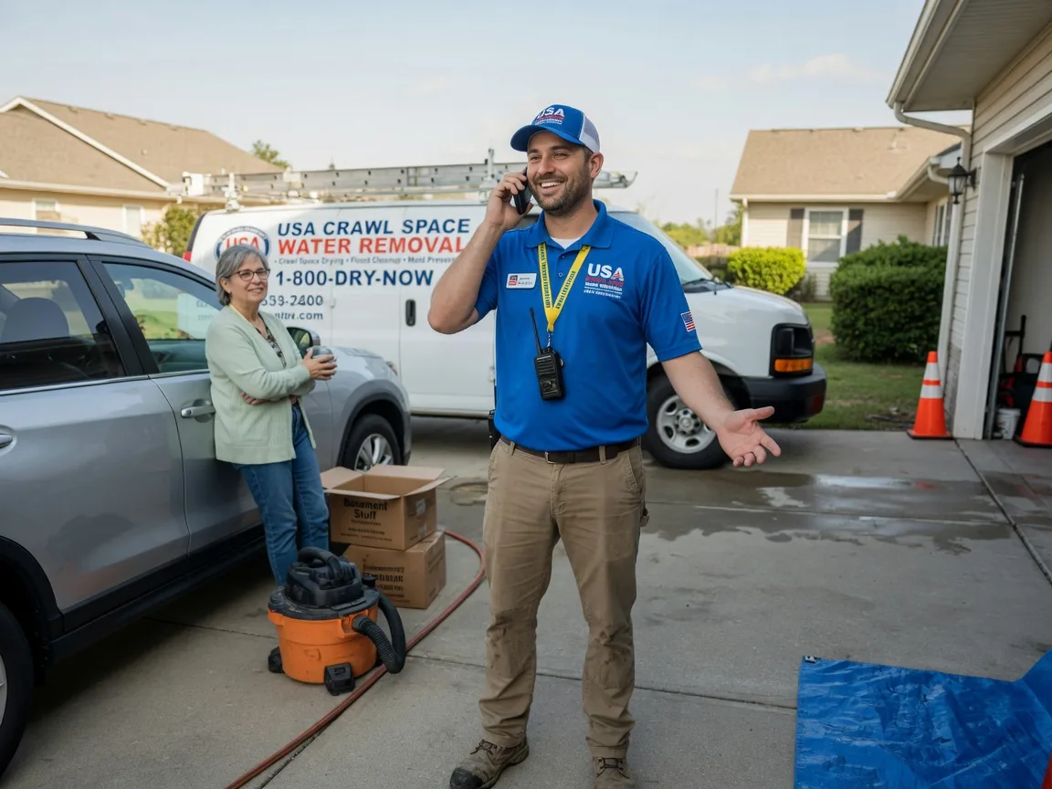 Crawl Space Water Removal Suffolk, VA FAQs